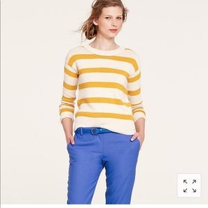 Stripe crewneck sweater